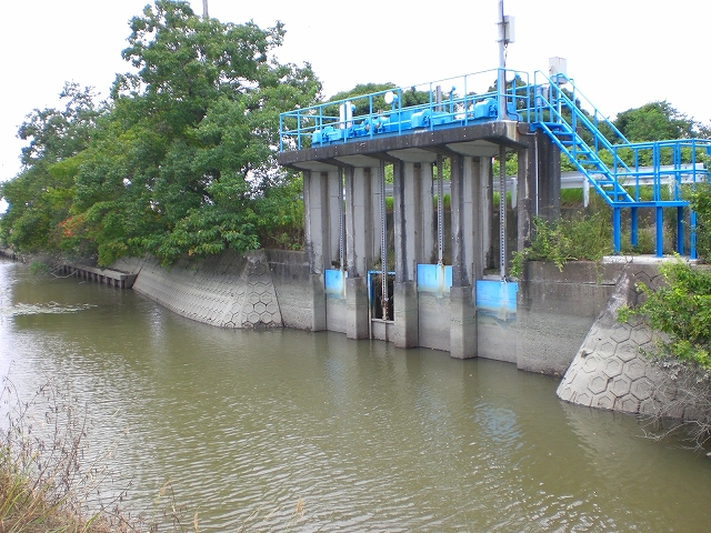 人築（一月）井樋