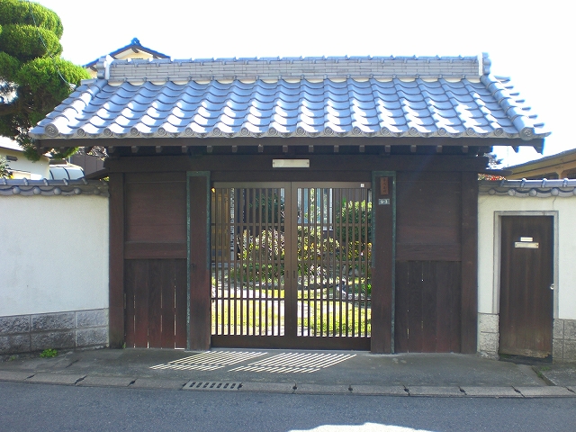 多久家屋敷門（1棟） - さがの歴史・文化お宝帳