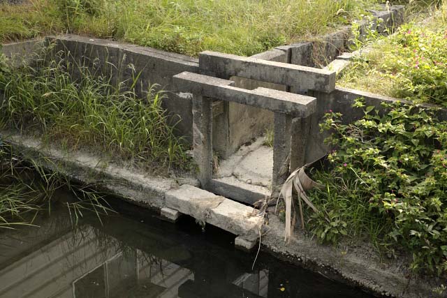 六の角の井樋(アルタ東)