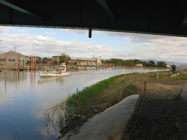 本庄江湖の渡し場